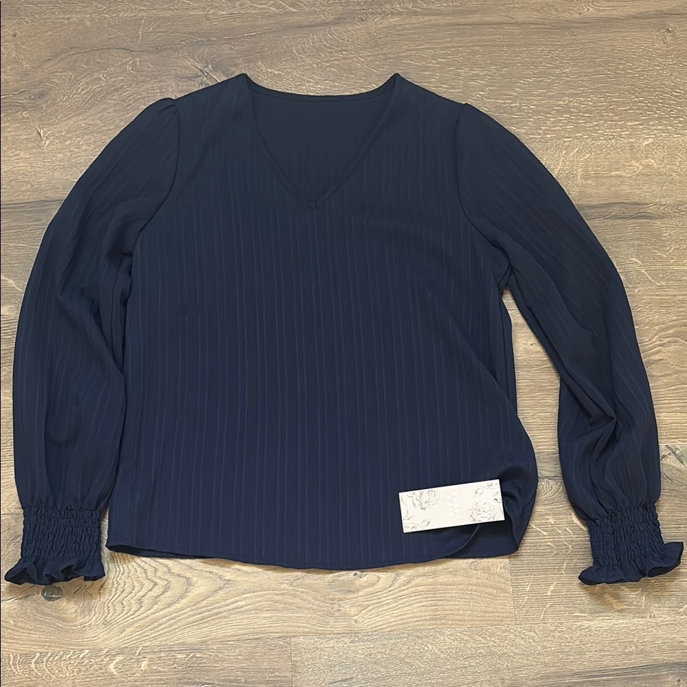Navy Blue Women's Top
